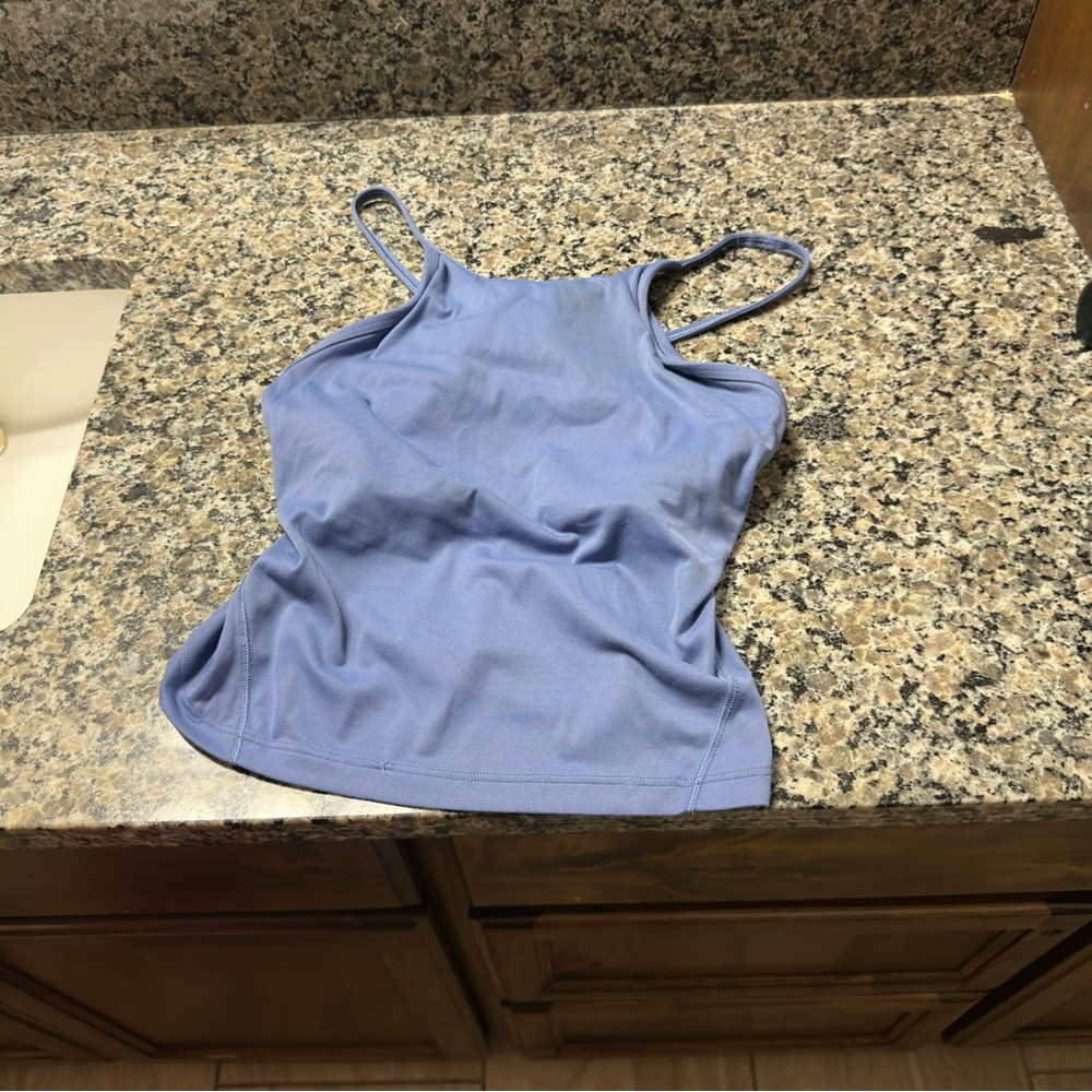 lululemon athletica Light Blue Tank Top
